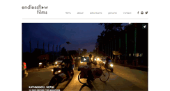 Desktop Screenshot of endlessflowfilms.com